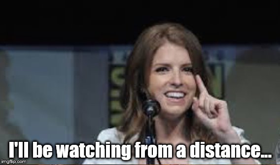 I'll be watching from a distance... | made w/ Imgflip meme maker