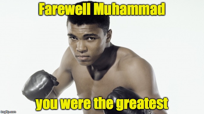 I got his autograph when he was still Cassius Clay, and lost it. | Farewell Muhammad; you were the greatest | image tagged in muhammad al,rip | made w/ Imgflip meme maker