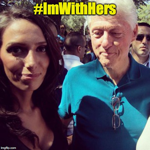 Bill Clinton boobs | #ImWithHers | image tagged in bill clinton boobs | made w/ Imgflip meme maker