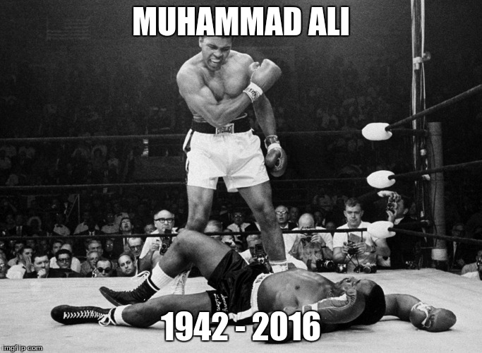 It's a shame, one of the best too. | MUHAMMAD ALI; 1942 - 2016 | image tagged in muhammad ali,memes | made w/ Imgflip meme maker