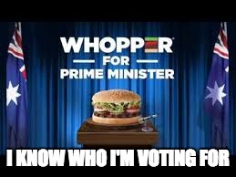I KNOW WHO I'M VOTING FOR | image tagged in food | made w/ Imgflip meme maker