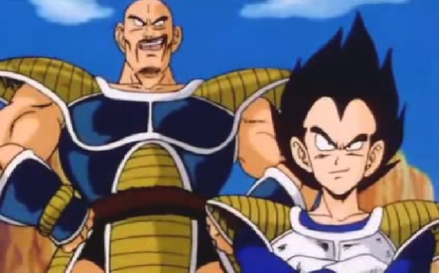 Nappa & Vegeta Blank Meme Template