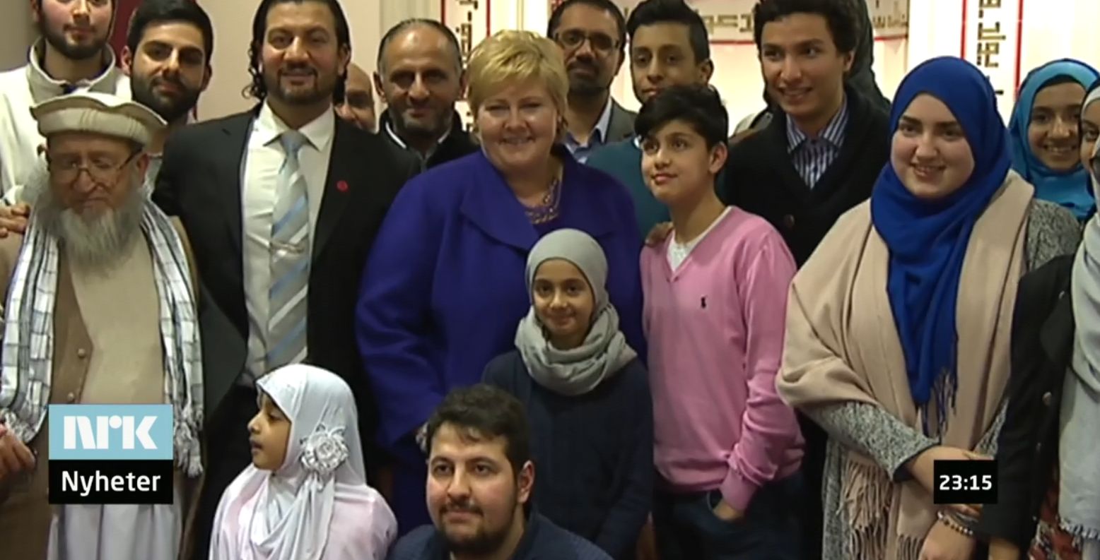 Erna solberg Blank Meme Template