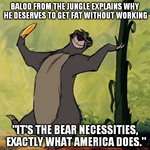 Baloo The Bear Meme - Dusolapan