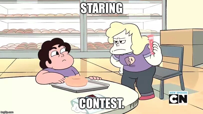Steven universe | STARING; CONTEST. | image tagged in steven universe | made w/ Imgflip meme maker