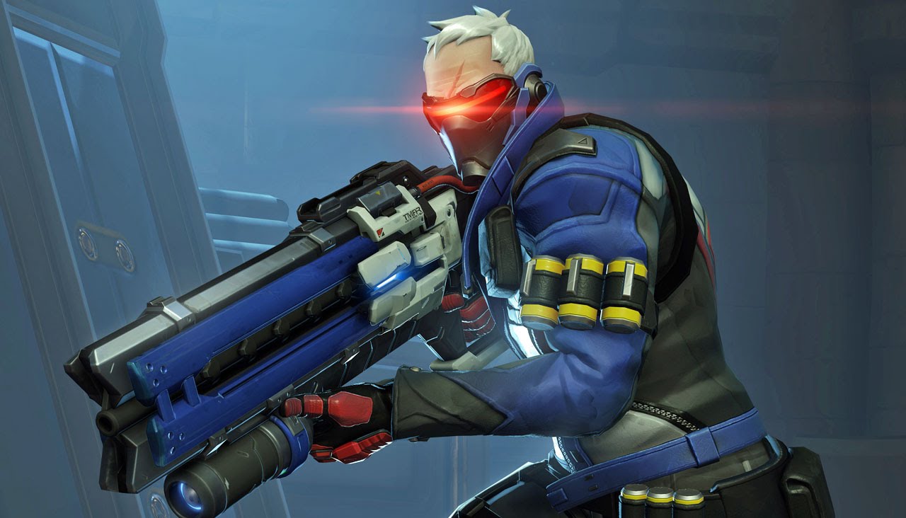 Soldier 76 Blank Meme Template