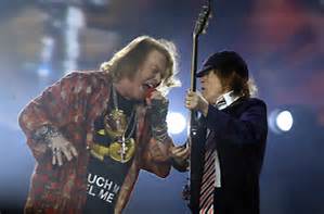 High Quality w. axl rose with ac/dc Blank Meme Template