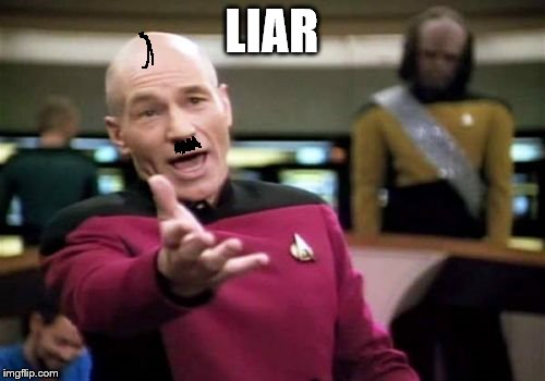 Picard Wtf Meme | LIAR | image tagged in memes,picard wtf | made w/ Imgflip meme maker