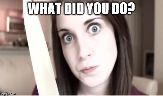 WHAT DID YOU DO? | made w/ Imgflip meme maker