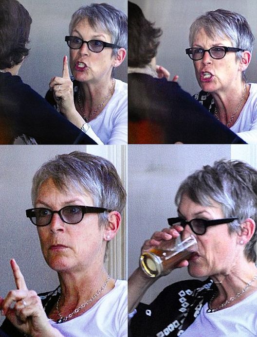 Jamie Lee Curtis Blank Meme Template