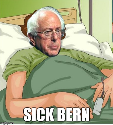 SICK BERN | image tagged in bernie sanders,feel the bern | made w/ Imgflip meme maker