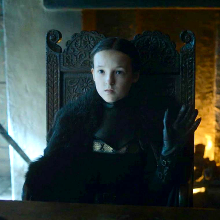 High Quality Lyanna Mormont Blank Meme Template