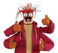 Pepe The King Prawn Blank Meme Template