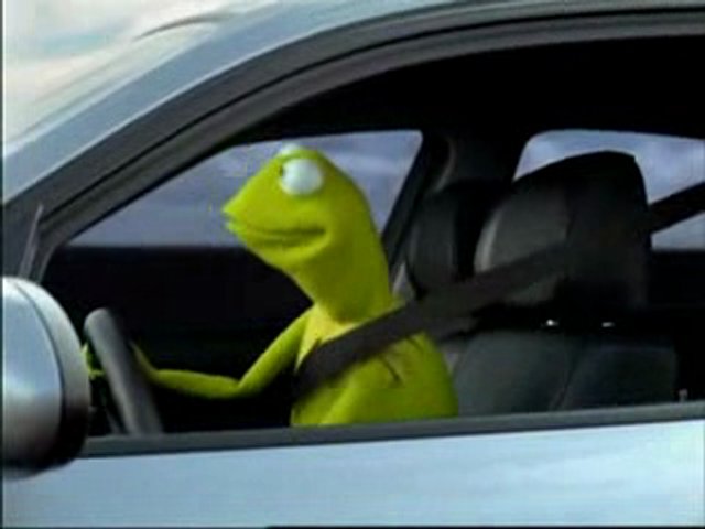 Kermit Driver Blank Meme Template