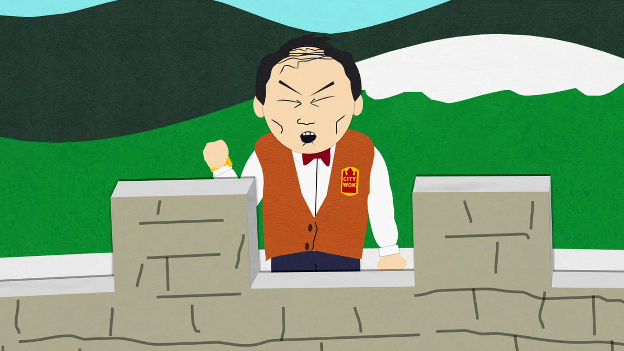 South Park Mongolians City Wok Blank Meme Template