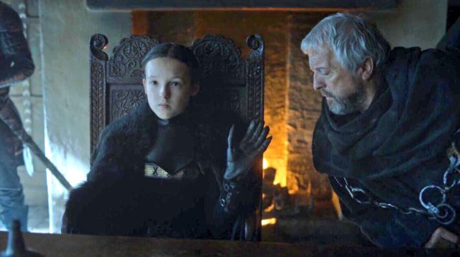 High Quality Lyanna Mormont yaaaas Blank Meme Template