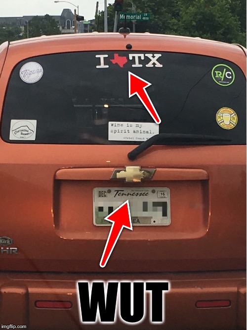 Just make up your minds, people! | WUT | image tagged in cars,contradictions,wut | made w/ Imgflip meme maker