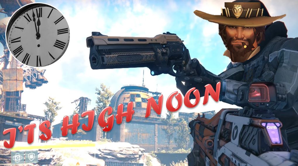 High Quality its high noon overdestiny Blank Meme Template