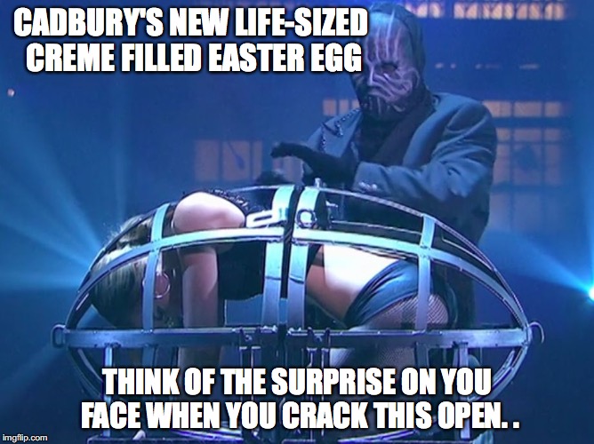 clear easter egg | CADBURY'S NEW LIFE-SIZED CREME FILLED EASTER EGG; THINK OF THE SURPRISE ON YOU FACE WHEN YOU CRACK THIS OPEN. . | image tagged in cadbury's new easter egg,egg,magic | made w/ Imgflip meme maker