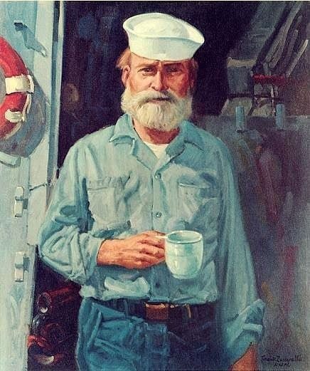 High Quality manly sailor Blank Meme Template