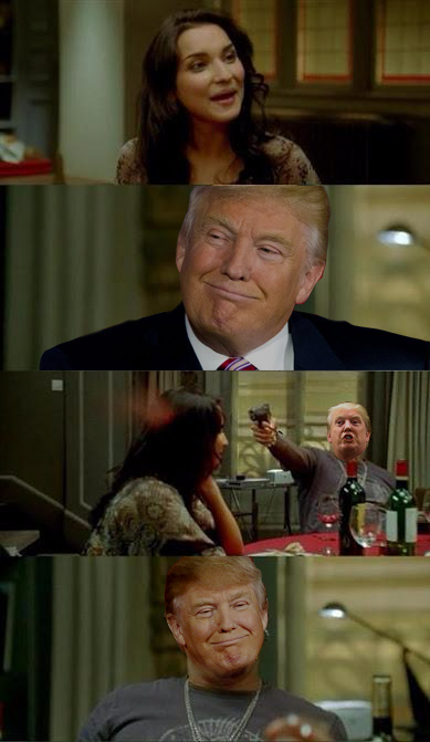 Mr. Trump Blank Meme Template