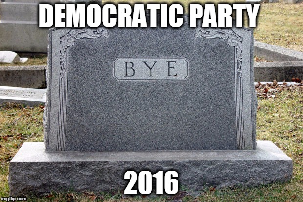 DEMOCRATIC PARTY; 2016 | image tagged in hillary clinton,election 2016,democrats,bernie sanders | made w/ Imgflip meme maker