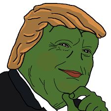 High Quality Pepe Trump Blank Meme Template