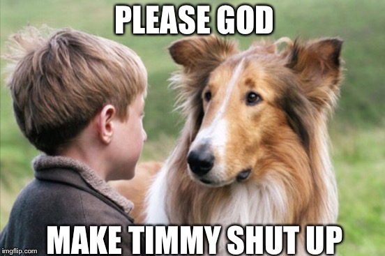 PLEASE GOD MAKE TIMMY SHUT UP | made w/ Imgflip meme maker