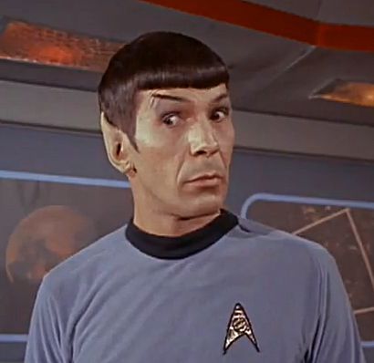 Spock shock Blank Meme Template
