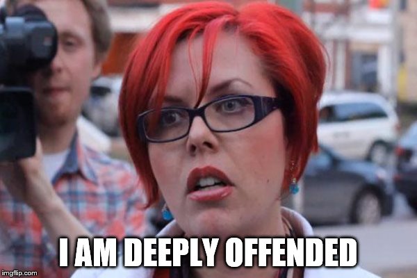 I AM DEEPLY OFFENDED | made w/ Imgflip meme maker