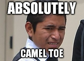 ABSOLUTELY; CAMEL TOE | made w/ Imgflip meme maker