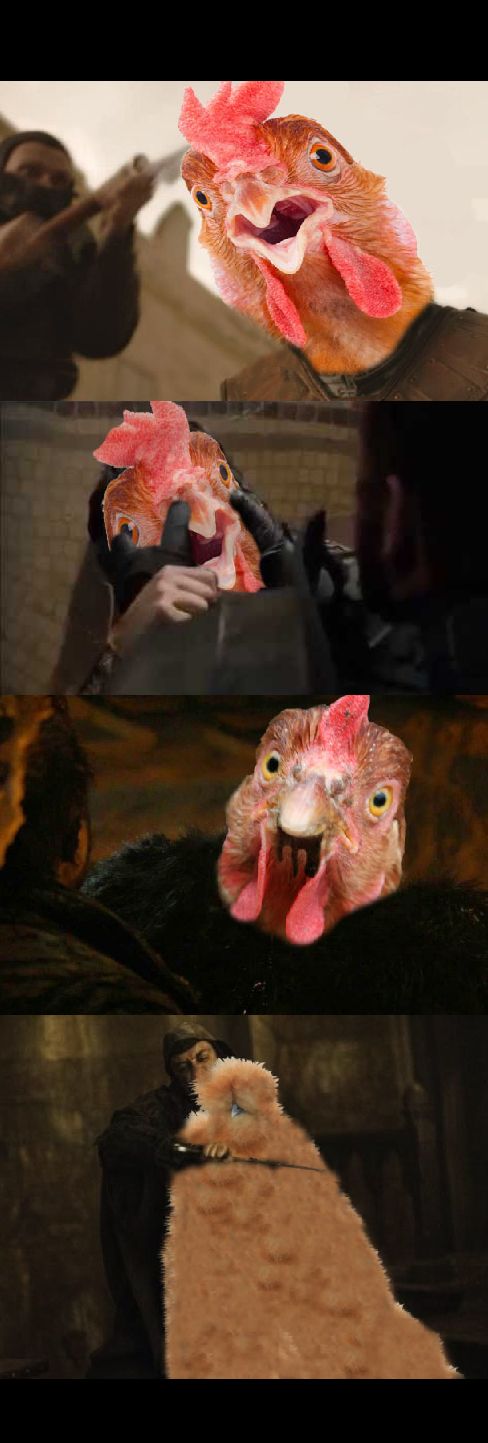 GoT Chickens Blank Meme Template