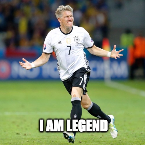 German Legend | I AM LEGEND | image tagged in germany,soccer,euro 2016 | made w/ Imgflip meme maker