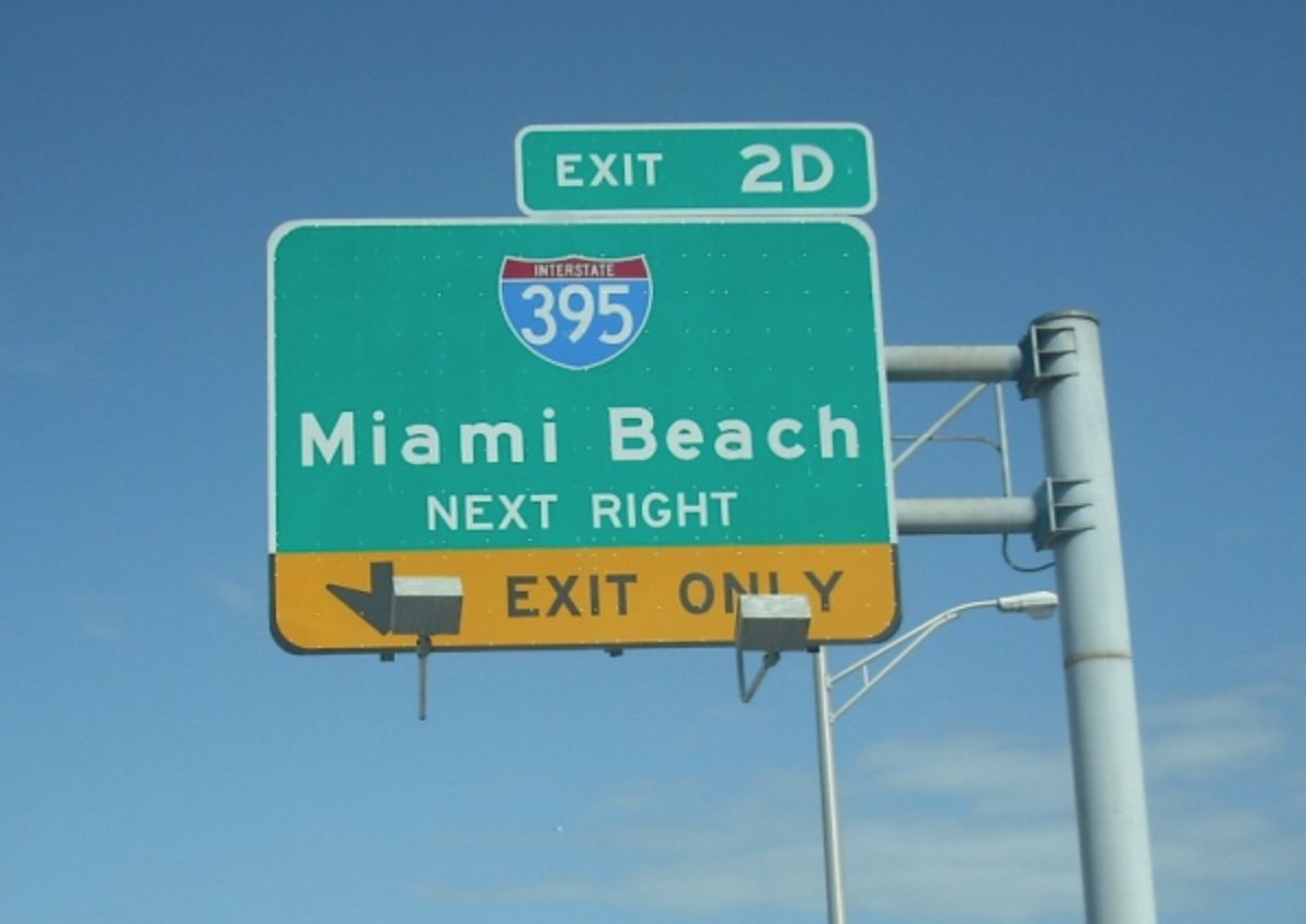 High Quality Miami Beach Blank Meme Template