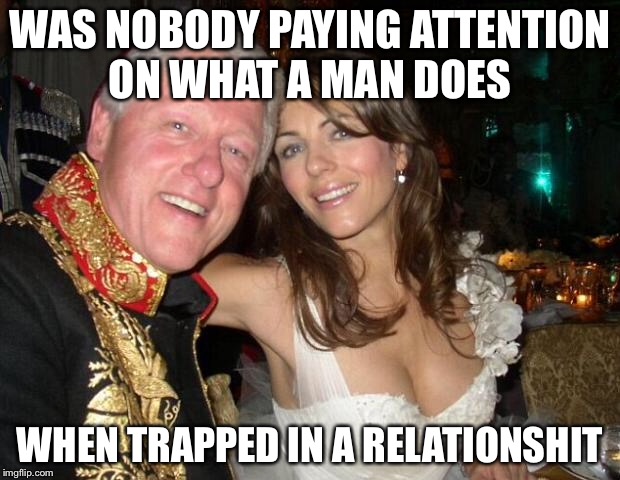 New intern | WAS NOBODY PAYING ATTENTION ON WHAT A MAN DOES WHEN TRAPPED IN A RELATIONSHIT | image tagged in new intern | made w/ Imgflip meme maker