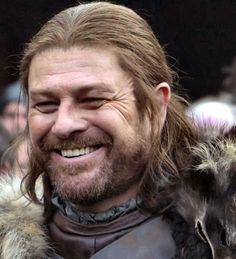 High Quality Ned Stark Laughing Blank Meme Template