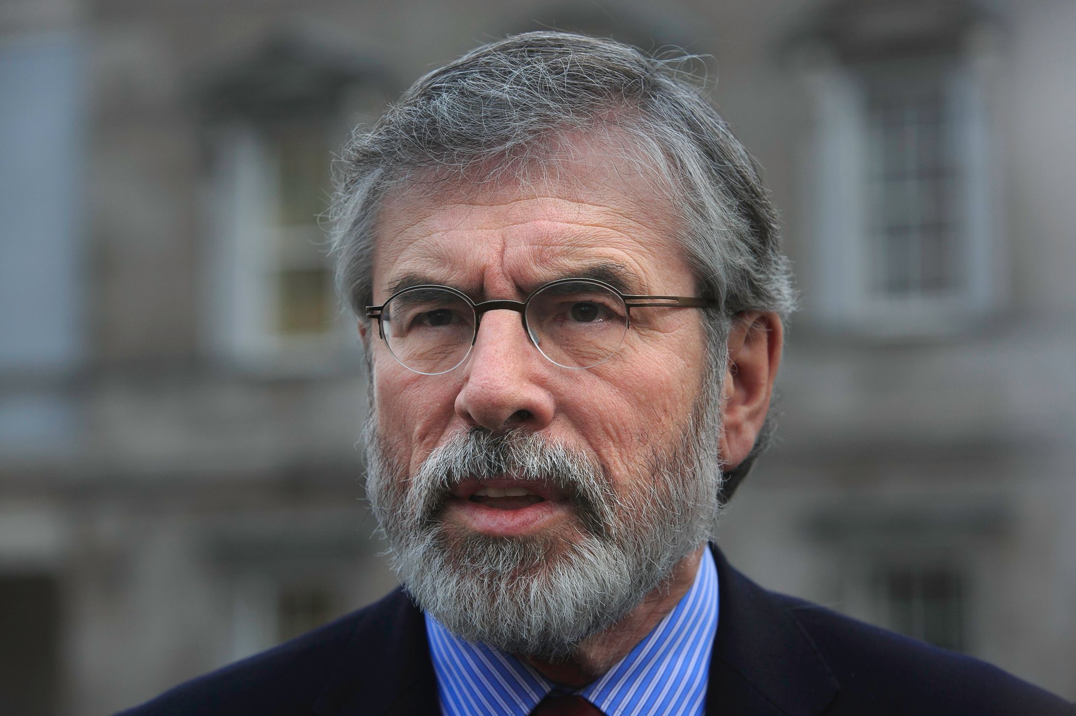 High Quality Gerry Adams Blank Meme Template