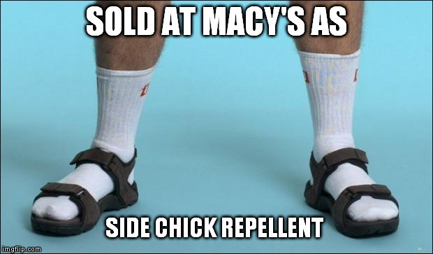SOLD AT MACY'S AS SIDE CHICK REPELLENT | made w/ Imgflip meme maker