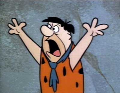 High Quality Fred Flintstone Blank Meme Template