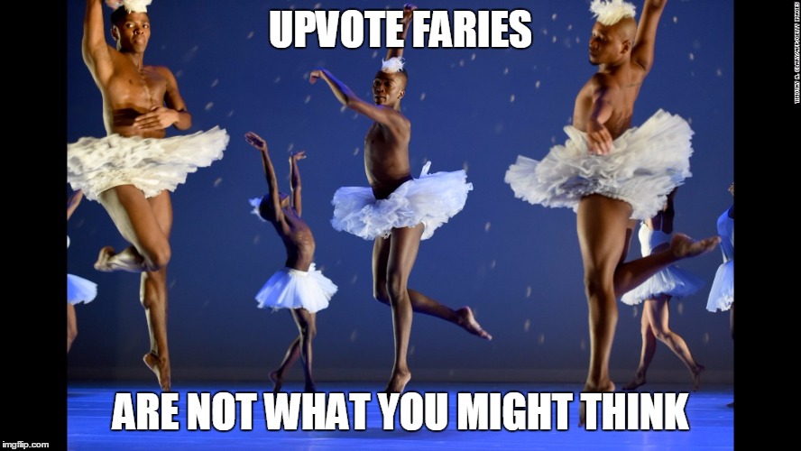 Swan Lake | UPVOTE FARIES; ARE NOT WHAT YOU MIGHT THINK | image tagged in swan lake | made w/ Imgflip meme maker