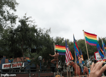 LA Pride 2016 | image tagged in gifs | made w/ Imgflip images-to-gif maker