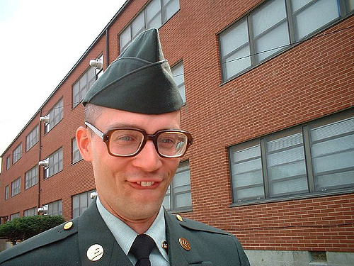 Military Birth Control Glasses Blank Meme Template