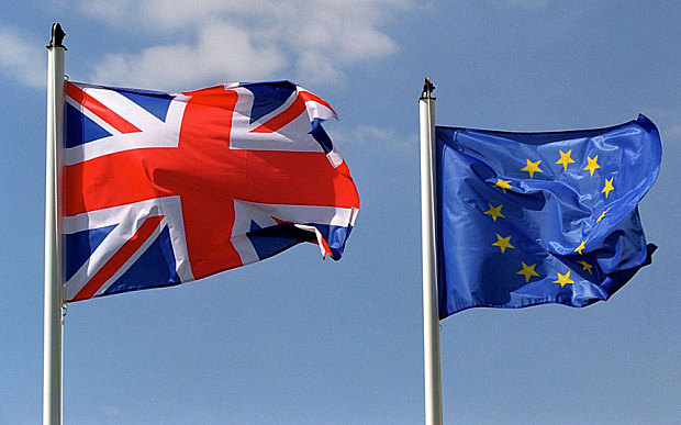 High Quality UK EU flag Blank Meme Template