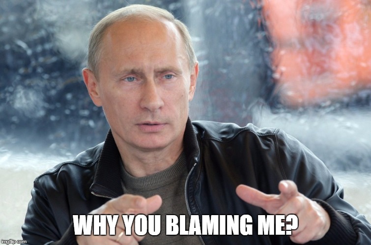 WHY YOU BLAMING ME? | made w/ Imgflip meme maker