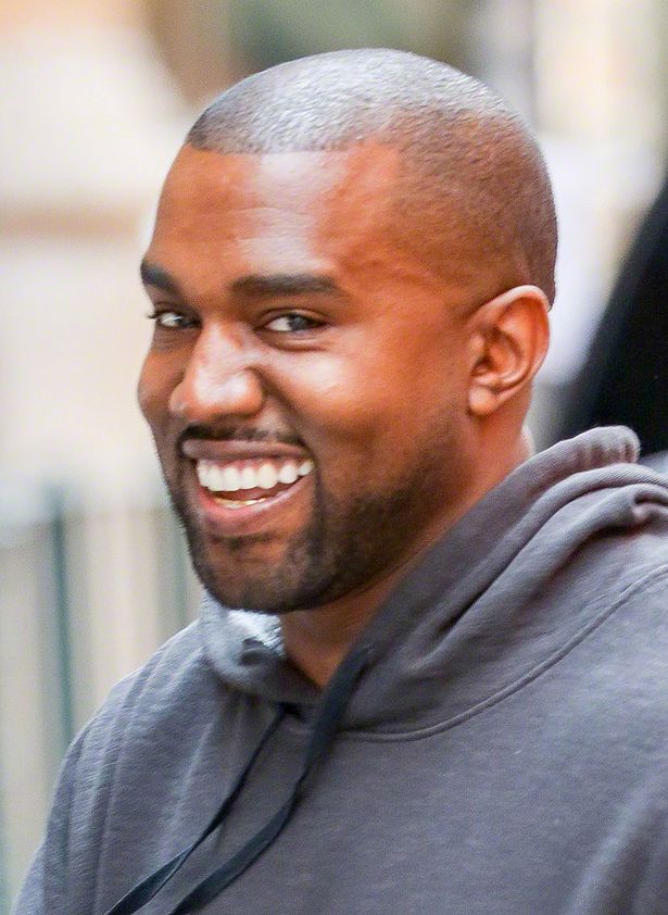 High Quality Kanye Smiling Blank Meme Template