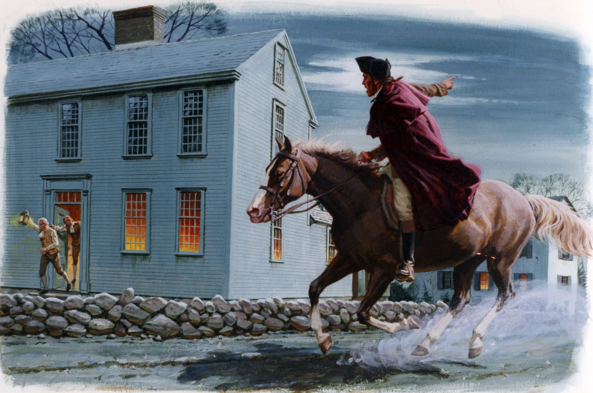 Paul Revere 3 Blank Meme Template