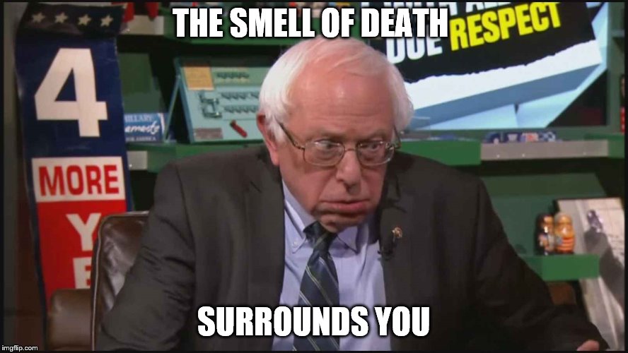 THE SMELL OF DEATH SURROUNDS YOU | made w/ Imgflip meme maker