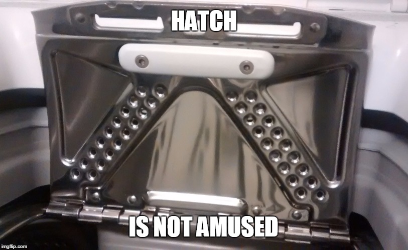 HATCH; IS NOT AMUSED | image tagged in hatch | made w/ Imgflip meme maker
