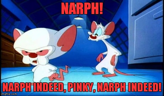 NARPH! NARPH INDEED, PINKY, NARPH INDEED! | made w/ Imgflip meme maker