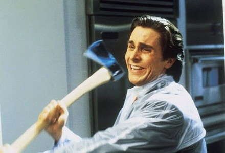 High Quality American Psycho no coffee Blank Meme Template